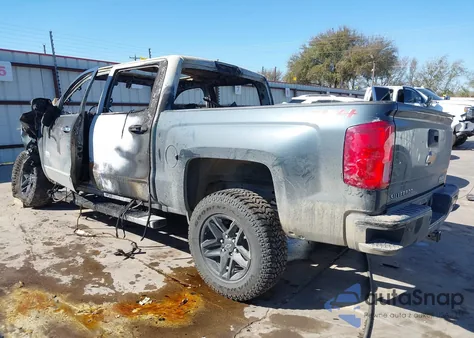 2018 Chevrolet Silverado 1500 High Country from USA, damaged, VIN 3GCUKTEJ6JG405114